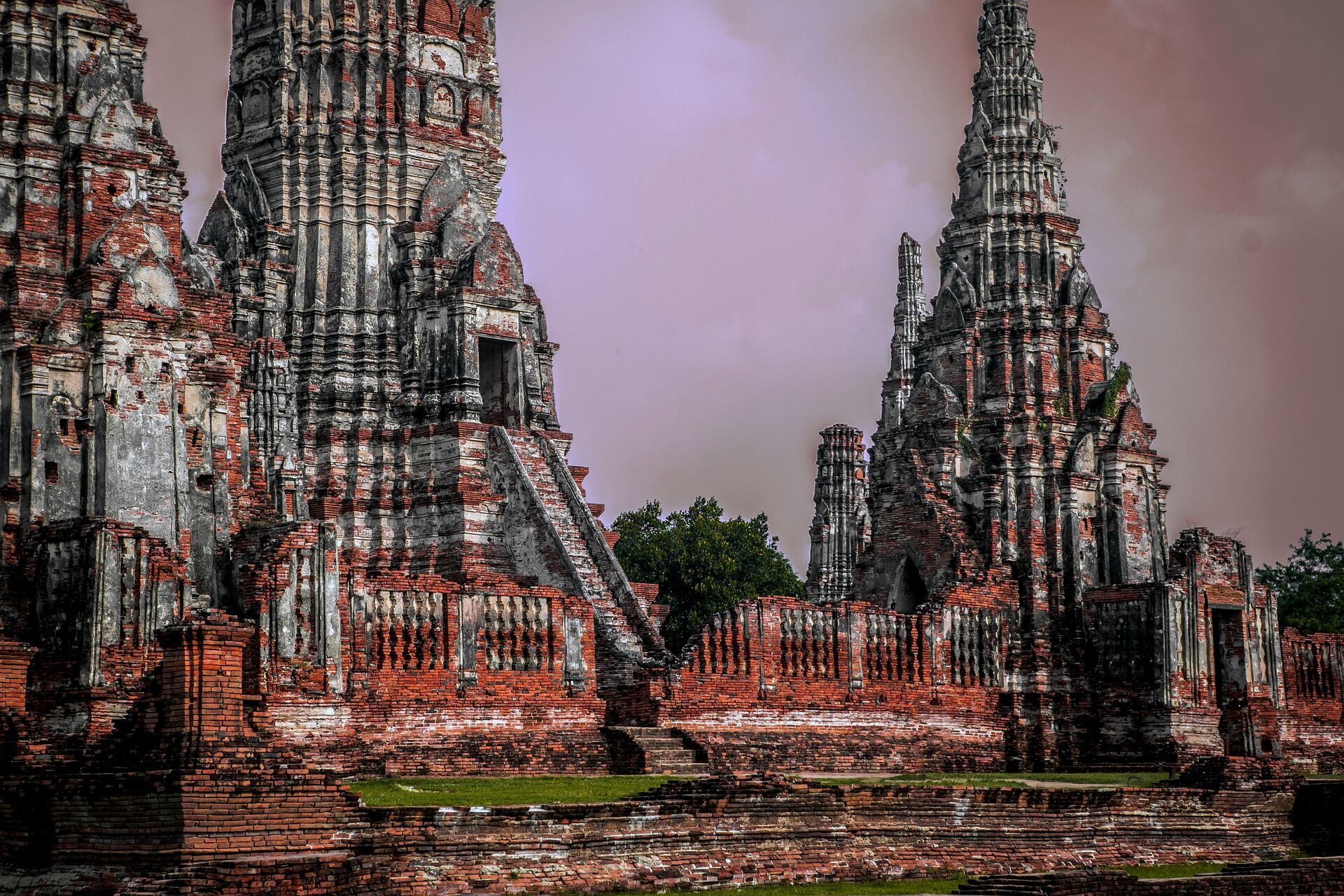 Ayutthaya Ancient Towers, Thailand